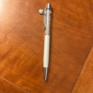Swarovski Crystal Pen with Heart Charm